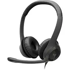 Наушники проводные Logitech H390 (981-000803), черный