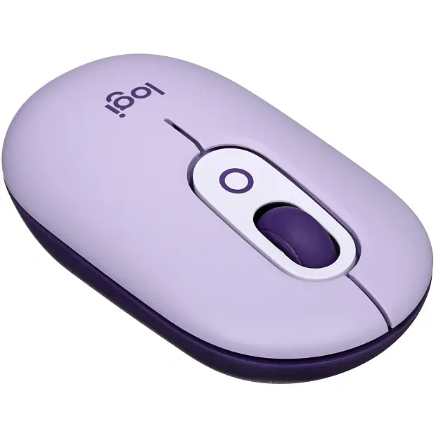 Мышь беспроводная Logitech Pop Mouse (фиолетовая) 910-006422