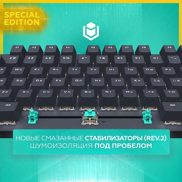 Клавиатура игровая проводная IO by Red Square Typex SE g3ms Sapphire io221 (черная)