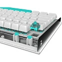 Клавиатура игровая беспроводная IO by Red Square Type 84 Pro g3ms Aquamarine io2011 (белая)