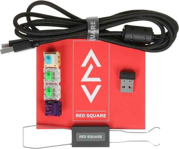Клавиатура игровая беспроводная Red Square Alumix TKL Satori g3ms Jade RSQ-20067 (черная)