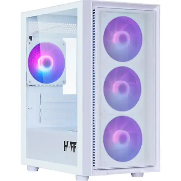 Корпус HAFF Flash mATX без БП Белый