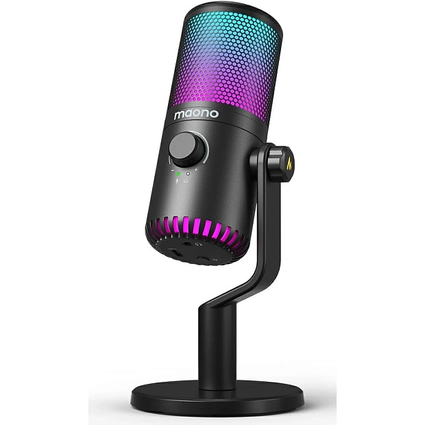 Микрофон MAONO DM30RGB, черный