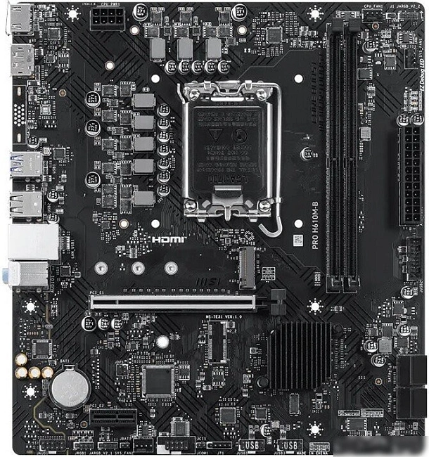 Материнская плата MSI PRO H610M-B