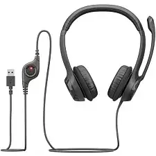 Наушники проводные Logitech H390 (981-000803), черный