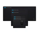 Коврик для мыши Logitech G240 943-000786, 34х28 см (черный)