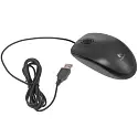 Мышь проводная Logitech M90 (черная/серая) 910-001793