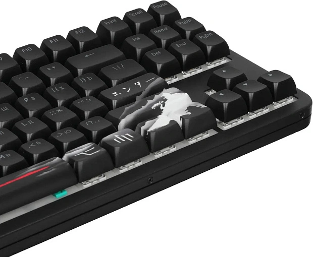 Клавиатура игровая беспроводная Red Square Alumix TKL Satori g3ms Jade RSQ-20067 (черная)