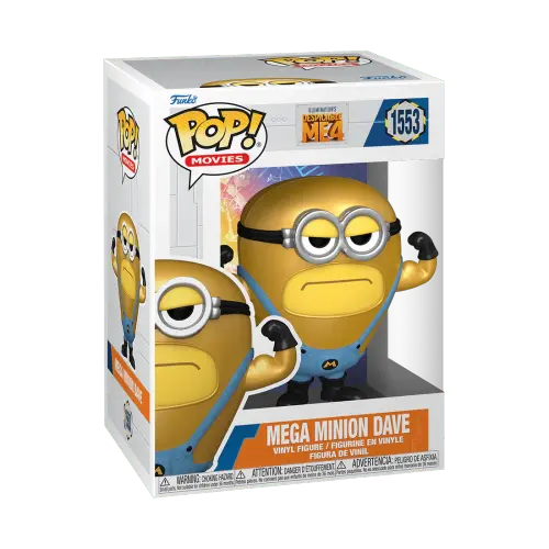 Фигурка Funko POP: Миньоны - Мега Миньон Дэйв