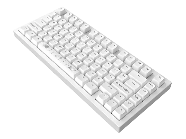 Клавиатура игровая Дарк Проджект Zeno White g3ms Sapphire CM81 DP-CM81ZWC (белая)