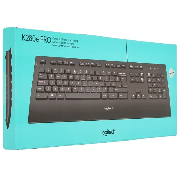 Клавиатура проводная Logitech K280e 920-005215 (черная)