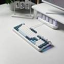 Клавиатура игровая JEGG ZA98 White Navy Blue TNT Red (синяя)