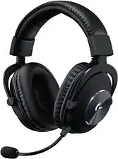 Наушники  игровые беспроводные Logitech G PRO X (981-000908), черный