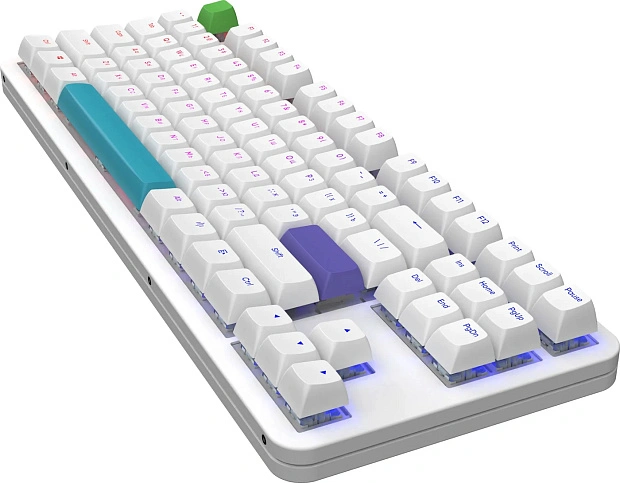 Клавиатура игровая проводная Red Square Alumix TKL Simple g3ms Amber RSQ-20050 (белая)
