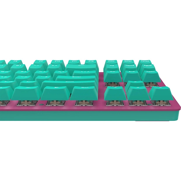 Клавиатура игровая проводная IO by Red Square Typex v2 g3ms Sapphire io211 (бирюзовая/розовая)