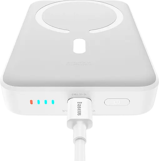 Внешний аккумулятор Baseus P10022107223-00 Magnetic Mini Wireless Fast Charge Power Bank 5000mAh 20W