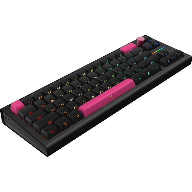 Клавиатура игровая беспроводная IO by Red Square Type 68 Pro g3ms Aquamarine io272 (черный)