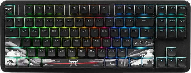 Клавиатура игровая беспроводная Red Square Alumix TKL Satori g3ms Jade RSQ-20067 (черная)