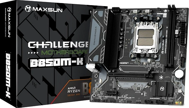 Материнская плата Maxsun Challenger B850M-K