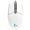 Мышь игровая проводная Logitech G102 Lightsync, 910-005809 (белая)