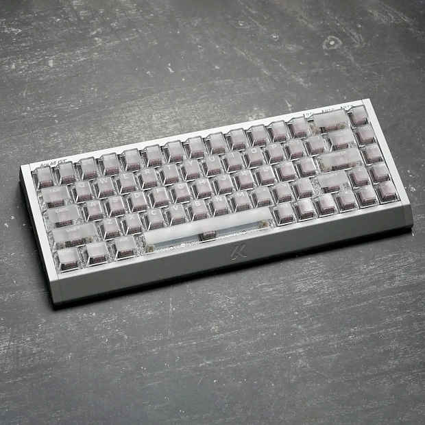 Клавиатура игровая проводная MCHOSE Ace 68 GT Mount Tai GT Magnetic Switch (серебристая) с кириллице