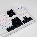 Клавиатура игровая JEGG ZA87 Pro White,black,orange, TNT Yellow (белая)