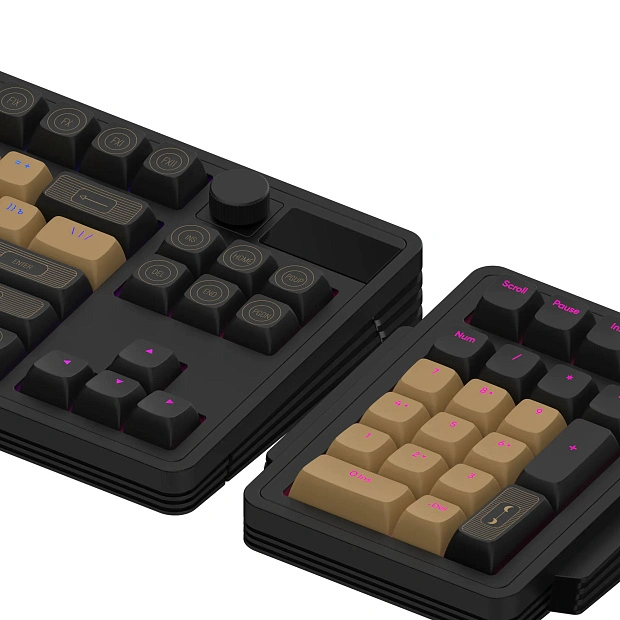 Клавиатура игровая проводная Дарк Проджект KD87A+Numpad g3ms Aquamarine DP-KD-87A-000101-GAM(черная)
