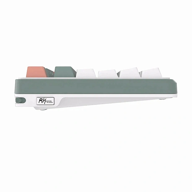 Клавиатура игровая Royal Kludge RK-S98 Chartreuse switch (белая,зеленая)