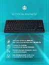 Клавиатура игровая проводная IO by Red Square Type 84 Magnetic g3ms Magnetite Ice io292 (черная)
