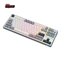 Клавиатура игровая проводная Royal Kludge RK R87 Brown switch (серая,бежевая)
