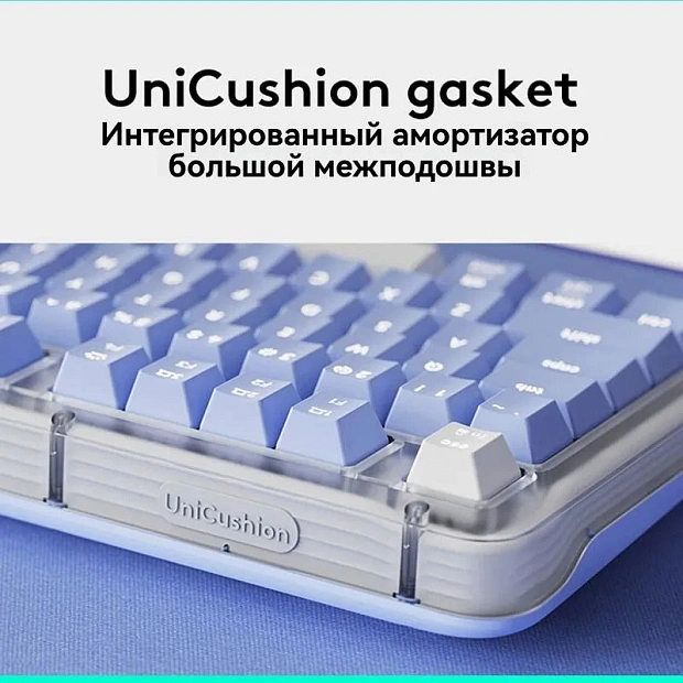 Клавиатура беспроводная Logitech Alto Keys K75M 920-013301 (фиолетовая) 