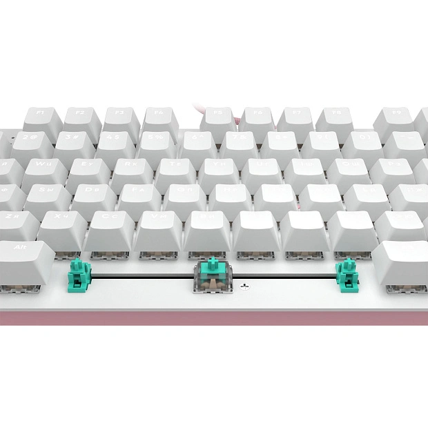 Клавиатура игровая проводная IO by Red Square Typex v2 g3ms Sapphire io217 (розовое золото) 