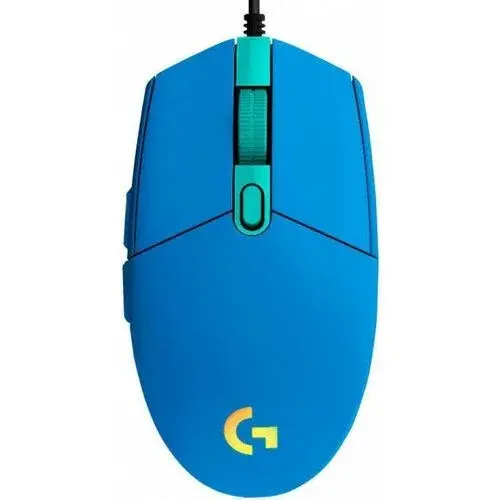 Мышь игровая проводная Logitech G102 Lightsync, 910-005810 (синяя)