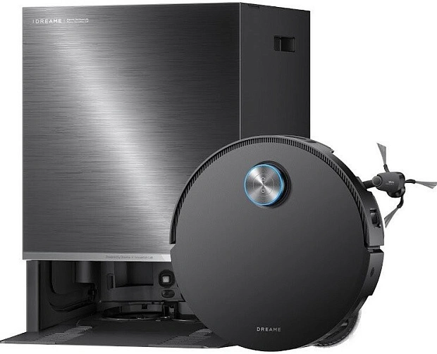 Робот-пылесос Dreame Robot Vacuum X60 Pro Ultra MatriX Black RLM92DE (евровилка, черный)