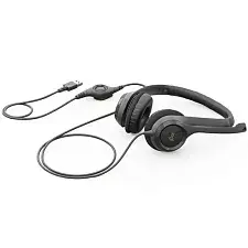 Наушники проводные Logitech H390 (981-000803), черный
