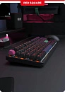 Клавиатура игровая проводная Red Square Alumix TKL Simple g3ms Amber RSQ-20049 (черная)
