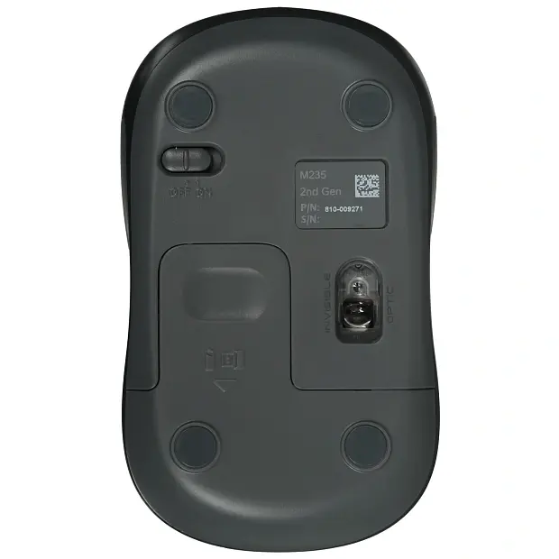 Мышь беспроводная  Logitech M235 (910-002692), черный
