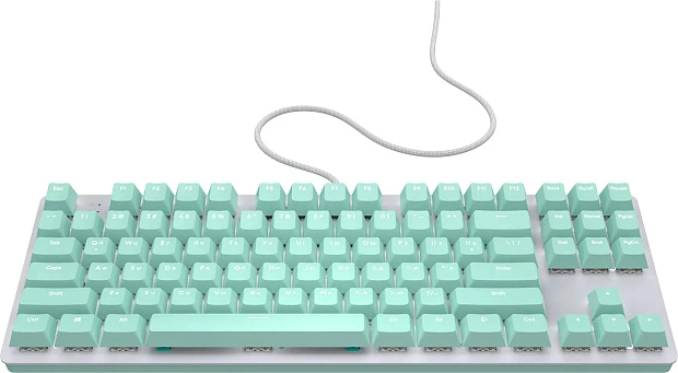 Клавиатура игровая проводная IO by Red Square Typex v2 g3ms Sapphire io214 (мятная)