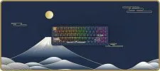 Клавиатура игровая проводная Red Square Alumix 68 Yotei + коврик g3ms Magnetite RSQ-20060 (синяя)