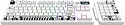 Клавиатура игровая проводная Дарк Проджект KD87A+Numpad DP-KD-87A-000102-GMS g3ms Moonstone (белая)