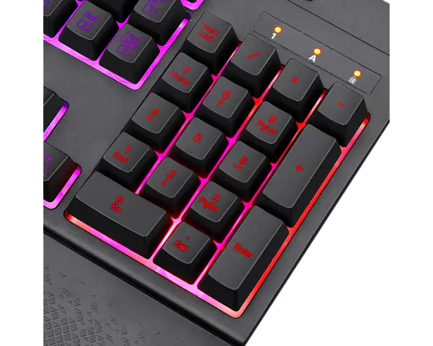Клавиатура игровая проводная Redragon Shiva, K512RGB-1 77689,(черная) 