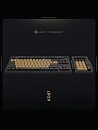 Клавиатура игровая проводная Дарк Проджект KD87A+Numpad g3ms Aquamarine DP-KD-87A-000101-GAM(черная)