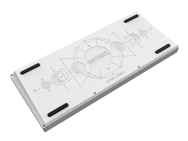 Клавиатура игровая Дарк Проджект Zeno White g3ms Sapphire CM81 DP-CM81ZWC (белая)