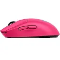 Мышь игровая проводная/беспроводная Logitech G Pro 2 Lightspeed (розовая), 910-007313