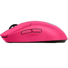 Мышь игровая проводная/беспроводная Logitech G Pro 2 Lightspeed (розовая), 910-007313