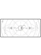 Коврик для мыши Дарк Проджект Zeno XL DP-MD-0029, 90x40 см