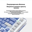 Клавиатура беспроводная Logitech Alto Keys K75M 920-013301 (фиолетовая) 