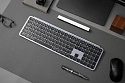 Клавиатура беспроводная утратонкая Keychron B6 Pro B6P-K1-RU (серый космос)
