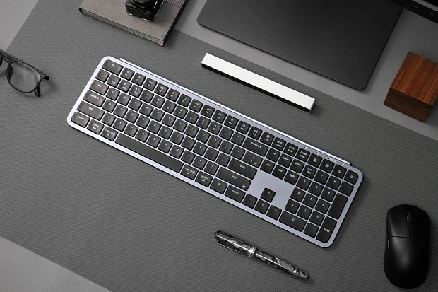 Клавиатура беспроводная утратонкая Keychron B6 Pro B6P-K1-RU (серый космос)