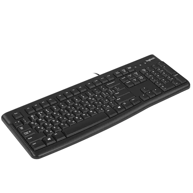 Клавиатура проводная Logitech K120 920-002522 (черная)